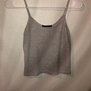 grey tank top from brandy melville